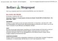 Berliner Morgenpost, 06.12.2007